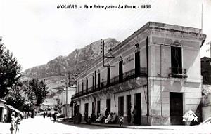 Moliere - Ouarsenis- Rue Principale - Poste - 1955